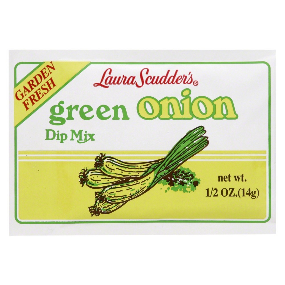 Laura Scudder's Green Onion Dry Dip Mix Nutrition & Ingredients