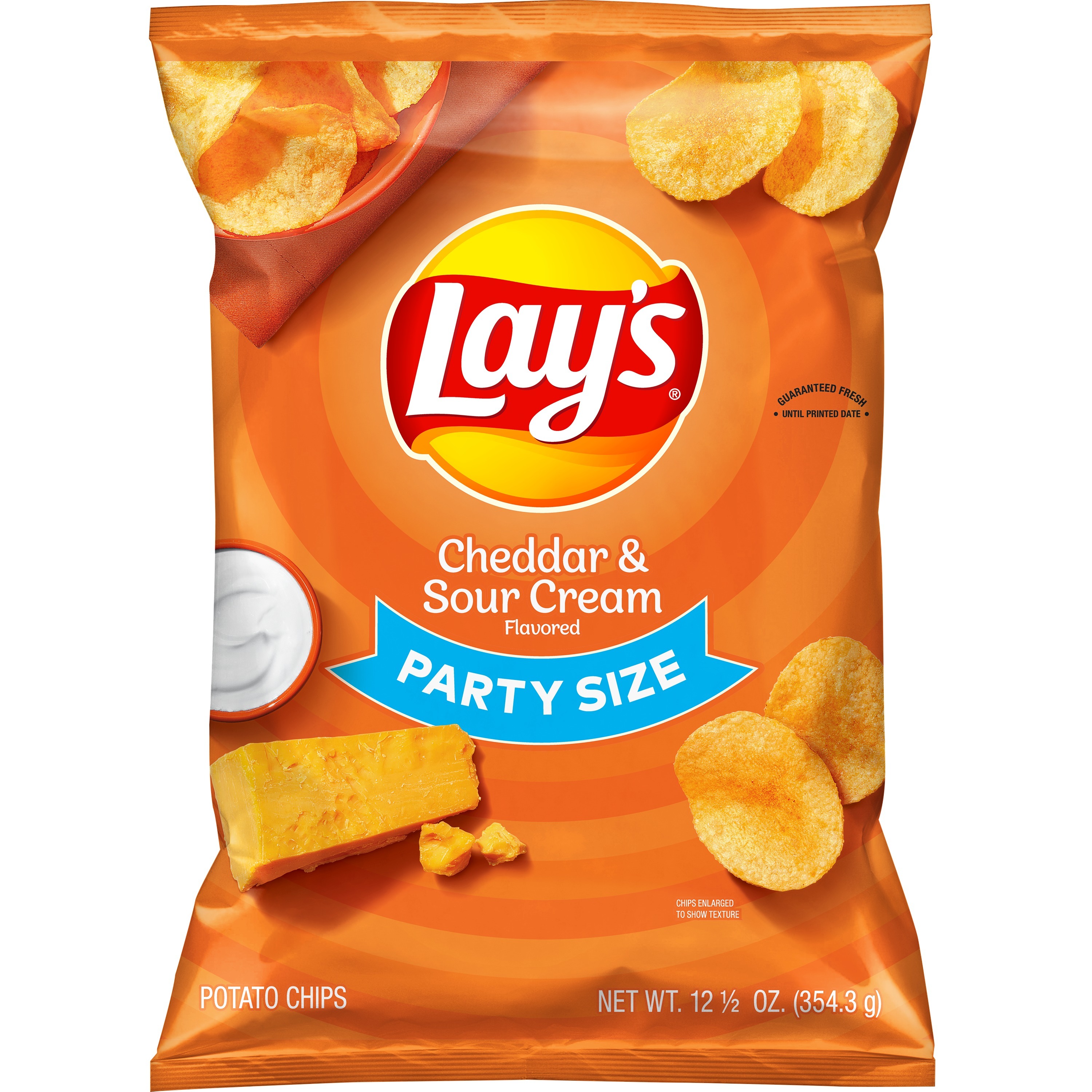 Lay’s Classic Potato Chips, Party Size, 13 oz Bag