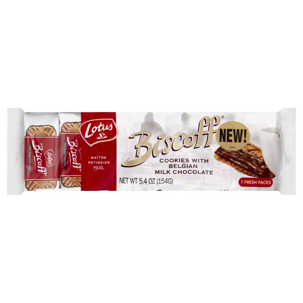 Lotus Biscoff Sandwich Cookie Biscoff Cream, Cookie Butter Flavor Filling  Biscuits, 5.3 oz 