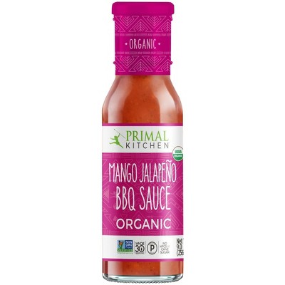 Primal Kitchen Organic And Unsweetened Classic Bbq Sauce - 8.5oz : Target