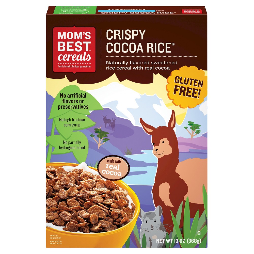 Mom's Best Crispy Cocoa Rice Cereal: Product & Nutrition Info