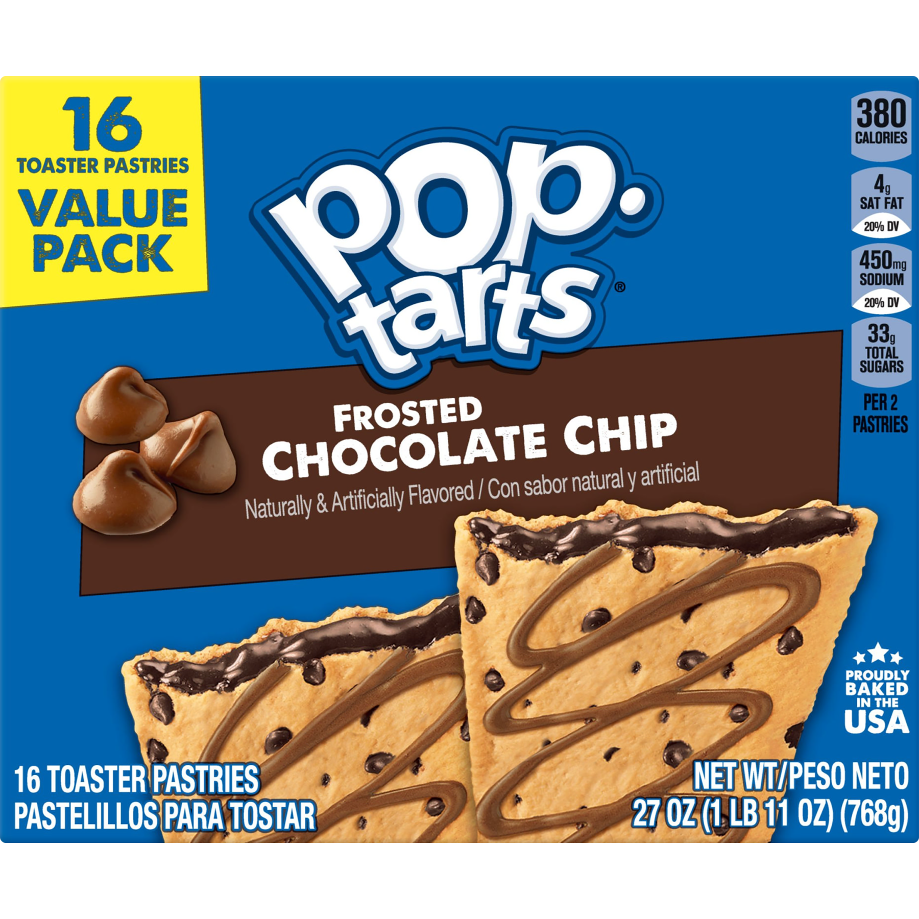 Pop-tarts Frosted Chocolate Nutrition & Ingredients | GreenChoice