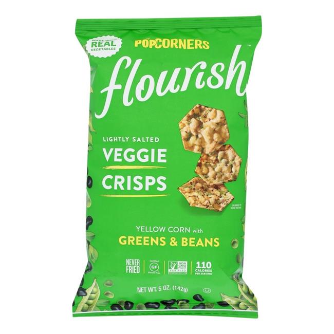 Popcorners Lightly Veggie Crisps: Nutrition Ingredients | GreenChoice