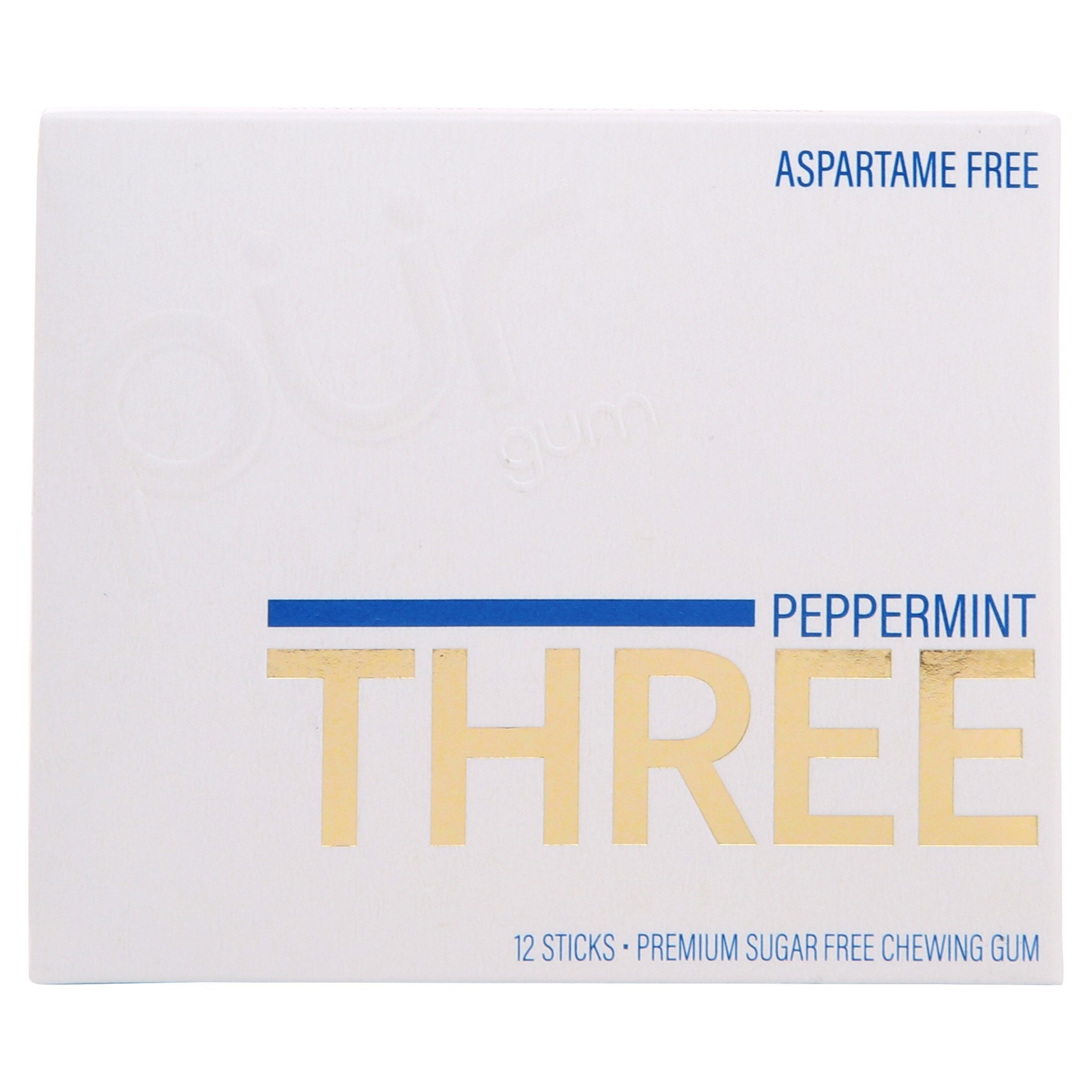 Buy Pur Gum Three Premium Sugar Free Chewing Gum Peppermint 12 Sticks -  it's vegetarian, pescatarian, vegan , highly nutritious & climate-friendly