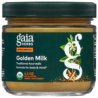 Gaia Herbs Golden Milk, 3.7 Ounce