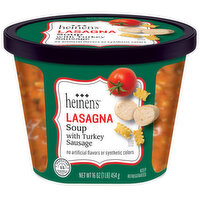 Heinen's Lasagna Soup With Turkey Sausage, 16 Ounce