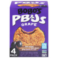 Bobo's PB&Js Grape, 4 Each