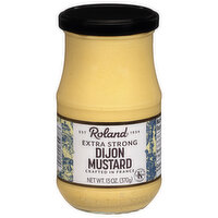 Roland Foods Mustard, Dijon, Extra Strong, 13 Ounce