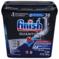 Finish Powerball Quantum Dishwasher Detergent, 36 Each