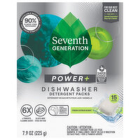Seventh Generation Fresh Citrus Dish Pacs, 15 Each