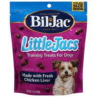 Bil-Jac Training Treats Little-Jacs Chicken Liver, 12 Ounce