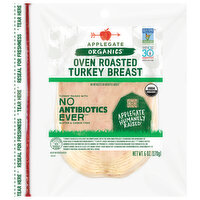Applegate Organic Oven Roasted Turkey Breast, 6 Ounce