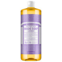 Dr. Bronner's 18-in-1 Hemp Pure-Castile Soap Lavender, 32 Ounce
