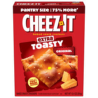 Cheez-It Cheese Crackers, Baked Snack Crackers, Extra Toasty, 12.4 Ounce