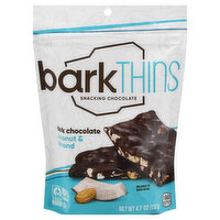 barkTHINS Snacking Chocolate, Coconut & Almond, Dark Chocolate, 4.7 Ounce
