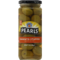 Pearls Pimiento Stuffed Queen Olives, 7 Ounce
