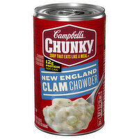Campbell's Chunky New England Clam Chowder, 18.8 Ounce