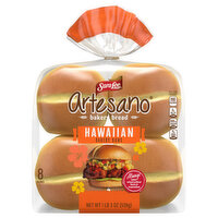Sara Lee Artesano Bakery Buns Hawaiian, 8 Each