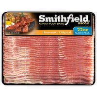 Smithfield Bacon, Hometown Original, Family Pack, 22 Ounce
