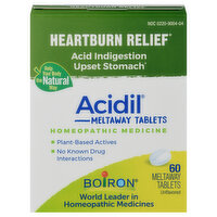 Boiron Acidil Heartburn Relief, 60 Each