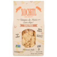 Xochitl Corn Chips, Sea Salt, Mexican Style, 16 Ounce