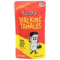 Fillo's Bean Salsa Roja Walking Tamales, 4 Ounce
