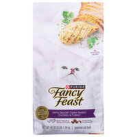 Purely Fancy Feast Dry Cat Food, With Savory Chicken & Turkey, 3 Pound