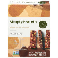 SimplyProtein Snack Bars Peanut Butter Chocolate, 4 Each