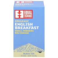 Equal Exchange Organic English Breakfast Tea, 20 Each