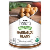 Heinen's Organic Garbanzo Beans, 15 Ounce
