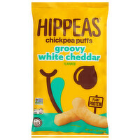 Hippeas Vegan White Cheddar Chickpea Puffs, 4 Ounce