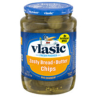 Vlasic Bread & Butter Chips, Zesty, 24 Ounce