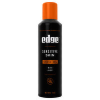 Edge Shave Gel, Sensitive Skin, with Aloe, 7 Ounce