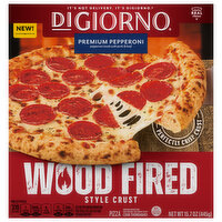 DiGiorno Pizza Wood Fired Premium Pepperoni, 15.7 Ounce