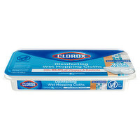 Clorox Disinfecting Wet Mopping Cloths, Rain Clean, Wet Refills, 12 Each