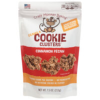 Crazy Monkey Baking Cinnamon Pecan Granola Cookie Clusters, 7.5 Ounce