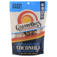Grandy Organics Coconola Dark Chocolate, 9 Ounce