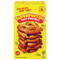 SUPERPRETZEL Original Soft Pretzels, 13 Ounce