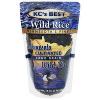KC's Best Minnesota Cultivated Long Grain Wild Rice, 16 Ounce