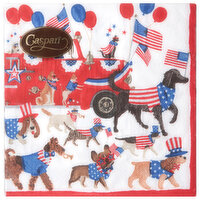 Caspari Join the Parade Luncheon Napkin, 1 Each