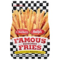 Checkers & Rally's Fries, Famous, Seasoned, 28 Ounce