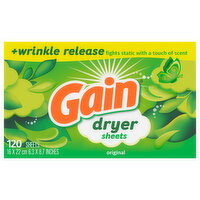 Gain Dryer Sheet Original, 120 Each