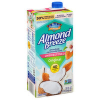 Blue Diamond Almond Coconut Unsweetened Original, 32 Ounce