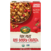 Nature's Path Flax Plus Red Berry Crunch Cereal, 10.6 Ounce