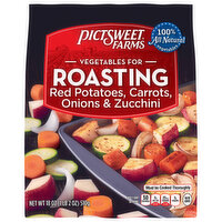 PictSweet Farms Vegetables for Roasting, Red Potatoes, Carrots, Onions & Zucchini, 18 Ounce
