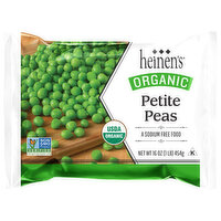 Heinen's Organic Petite Peas, 16 Ounce
