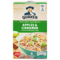 Quaker Apple Cinnamon Instant Oatmeal, 8 Each