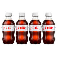 Diet Coke Soda Soft Drink, 8 Each