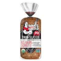 Dave's Killer Bread White Bread Done Right Thin Sliced Organic Bread, 20.5 Ounce