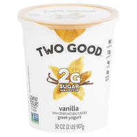 Too Good Vanilla Greek Yogurt, 32 Ounce